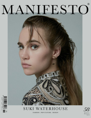 SUKI WATERHOUSE in Manifesto Magazine, January/February 2019
