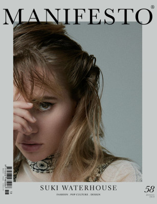 SUKI WATERHOUSE in Manifesto Magazine, January/February 2019