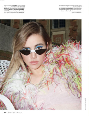Suki Waterhouse – Tatler Russia August 2019 Issue