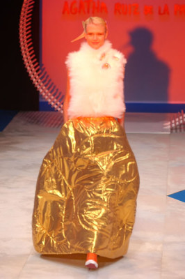 Susan Eldridge for Agatha Ruiz De La Prada FW 2004