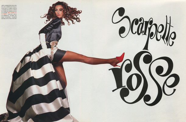 Susan Holmes for Vogue Italy 9-1992