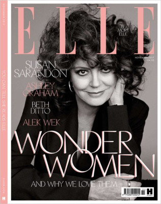 Susan Sarandon Elle UK November 2017