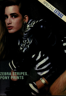 Suzanne Lanza for MADEMOISELLE US Oct 1986  by UNK 