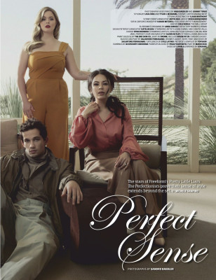 Sydney Park, Sasha Pieterse, Janel Parrish and Sofia Carson – Emmy Magazine July