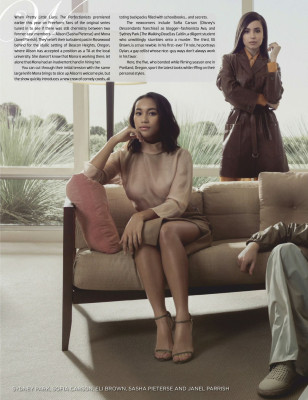 Sydney Park, Sasha Pieterse, Janel Parrish and Sofia Carson – Emmy Magazine July