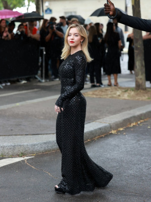 Sydney Sweeney - Giorgio Armani Prive HC FW 2023-2024 Show at PFW 07/04/2023