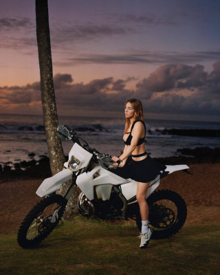 Sydney Sweeney in Hawaii by Tom Kneller for Jacquemus x Nike Campaign 2022