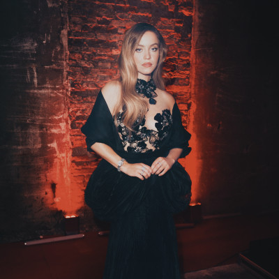 Sydney Sweeney by German Larkin for Armani Beauty Dinner at 81st VIFF 08/31/2024