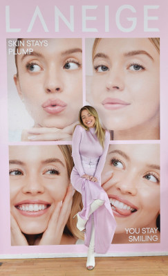 Sydney Sweeney - Laneige Firm Sleeping Mask Launch in New York, 02/26/24