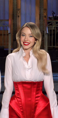 Sydney Sweeney at SNL, March 3, 2024