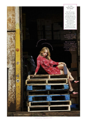 SYDNEY SWEENEY in Cosmopolitan Magazine, September 2019