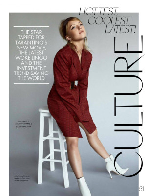 SYDNEY SWEENEY in Elle Magazine, Australia August 2019