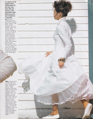 Ashley Richardson &amp;amp; Talisa Soto ~ Elle April 1986