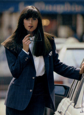 Tasha de Vasconcelos fo Petra Germany November 1987 by Guy Chevalier