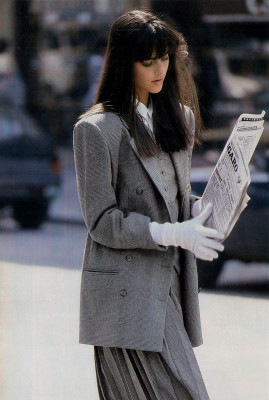 Tasha de Vasconcelos fo Petra Germany November 1987 by Guy Chevalier