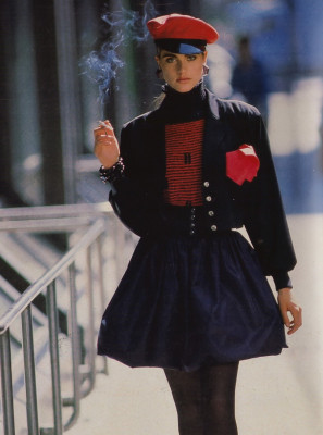 Tasha de Vasconcelos fo Petra Germany November 1987 by Guy Chevalier