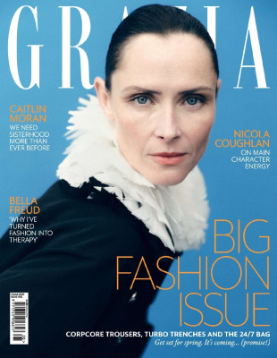 Tasha Tilberg for Grazia UK  Issue 902 by  Javier Biosca