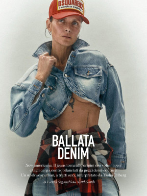 Tasha Tilberg ~ Elle Italia Agosto 2023 by Xavi Gordo