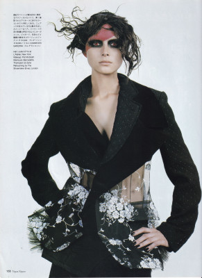 Tasha Tilberg for Vogue Japan September 2001 by Tesh