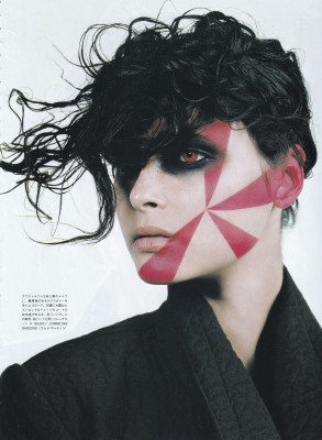 Tasha Tilberg for Vogue Japan September 2001 by Tesh