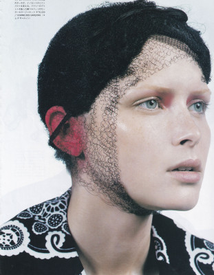 Tasha Tilberg for Vogue Japan September 2001 by Tesh