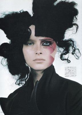 Tasha Tilberg for Vogue Japan September 2001 by Tesh
