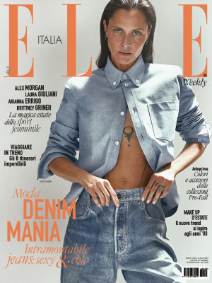 Tasha Tilberg ~ Elle Italia Agosto 2023 by Xavi Gordo