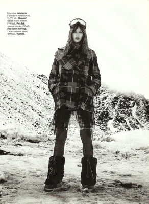 Tatiana Kovylina ~ Glamour Rus November 2004 by Ranjit Grewal