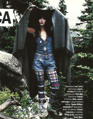 Tatiana Kovylina ~ Glamour Rus November 2004 by Ranjit Grewal