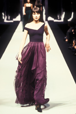 Tatiana Zavialova for Herve Leger Fall 1997