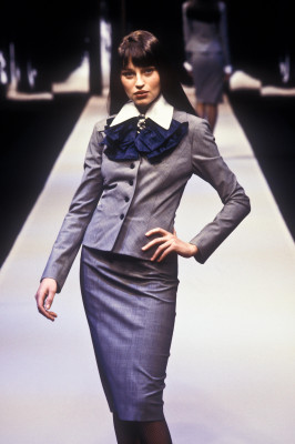 Tatiana Zavialova for Herve Leger Fall 1997