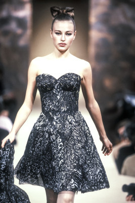 Tatiana Zavialova for Hanae Mori Paris couture SS 1998