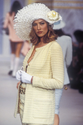 Tatjana Patitz for Chanel SS 1993