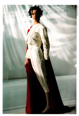Tatjana Patitz ~ Laura Biagiotti S/S 1990 by Arthur Elgort
