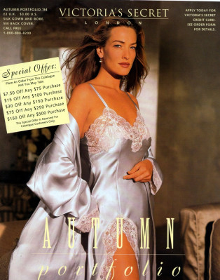 Tatjana Patitz for Victoria&#039;s Secret Catalogue
