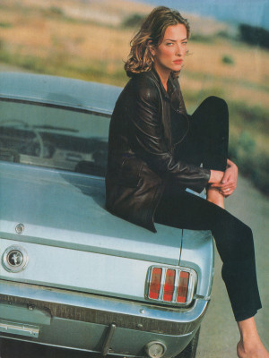Tatjana Patitz ~ Marie-Claire Greece February 1993 by Robert Erdmann