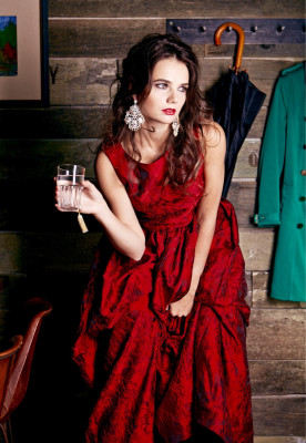 Татьяна Космачева for OK! Magazine