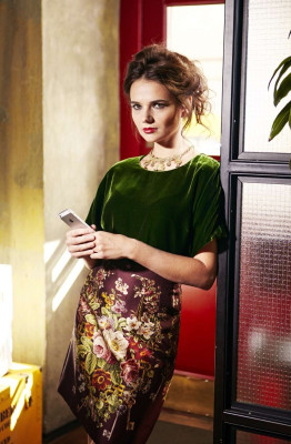 Татьяна Космачева for OK! Magazine