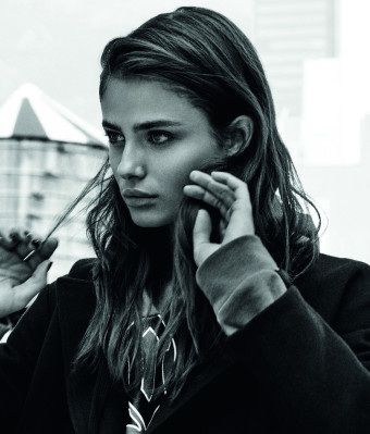 Taylor Hill - photoshoot for TOPSHOP Autumn/Winter Campaign