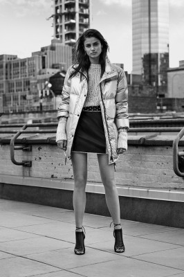 Taylor Hill - photoshoot for TOPSHOP Autumn/Winter Campaign