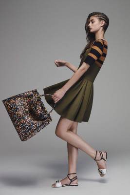 Taylor Hill - photoshoot for Fendi resort collection