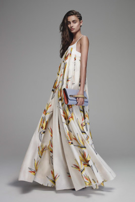 Taylor Hill - photoshoot for Fendi resort collection