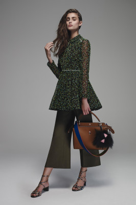 Taylor Hill - photoshoot for Fendi resort collection