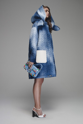 Taylor Hill - photoshoot for Fendi resort collection