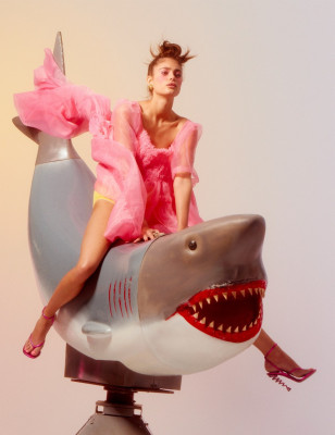Taylor Hill - photoshoot for POP magazine, Spring/Summer 2017