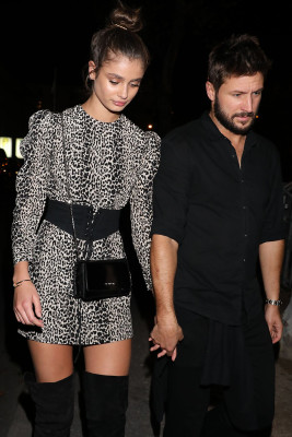Taylor Hill At Carine Roitfeld Party, Spring Summer 2018, Paris Fashion Week