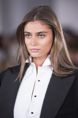 Taylor Hill - Ralph Lauren Fall/Winter 2017 Fashion Show in New York