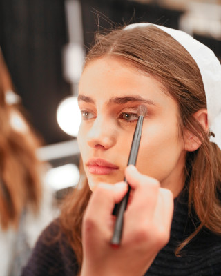 Taylor Hill - Noon By Noor Autumn/Winter 2018 Fashion Show in New York