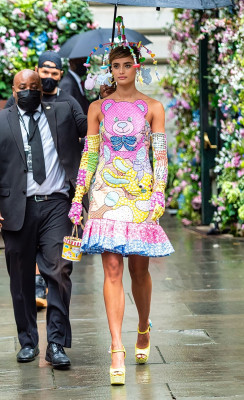 Taylor Hill - Moschino S/S 2022 Runway Show at NYFW 09/09/2021