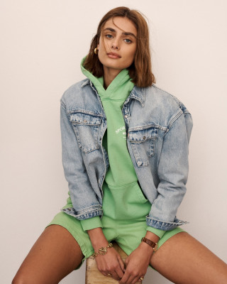 Taylor Hill for &#039;Sporty &amp; Rich&#039; S/S 2021 